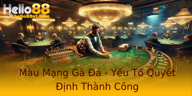 Màu Mạng Gà Đá - Yếu Tố Quyết Định Thành Công